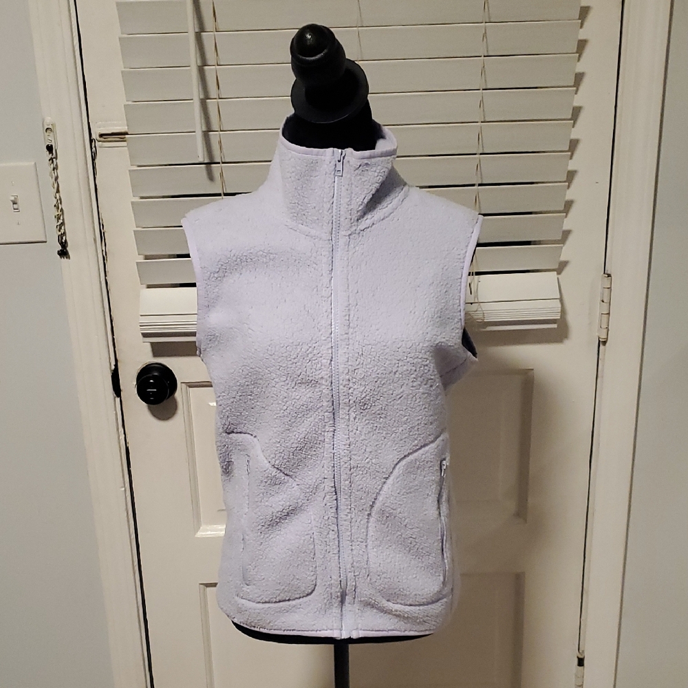 Double Zero Light Purple Fleece Vest